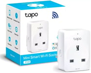 TP-Link Tapo Smart Plug WiFi Outlet Works Alexa Echo Google Home UK - Pack of 1