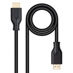 PRENDELUZ Câble HDMI 2.0 connecteur type A mâle aux deux extrémités 4K@60Hz 18Gbps 7m noir compatible avec PS5, PS3, PS4, PC, projecteur, 4K UHD TV/HDTV, Xbox