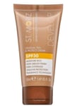 2 X  St. Moriz Advanced Pro Formula Gradual Tan & Protect Cream SPF30 50ml