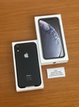 NEW BOXED Apple iPhone XR 256GB Black Unlocked 4G 6.1” - Genuine 100% BH