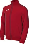 NIKE DR1695-657 Y NK DF ACD23 TRK JKT K Jacket Unisex UNIVERSITY RED/GYM RED/WHITE Size XS