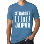 Homme Tee-Shirt Tout Droit Sorti De Jaipur - Straight Outta Jaipur - T-Shirt Graphique Éco-Responsable Vintage Cadeau Nouveauté