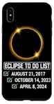 Coque pour iPhone XS Max Liste des choses à faire Eclipse 21 août 2017 14 octobre 2023 8 avril 20 20