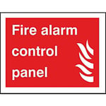 Fire Sign Fire Alarm Plastic 15 x 20 cm