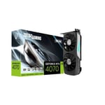 ZOTAC GAMING GeForce RTX 4070 Twin Edge OC - Carte graphique - GeForce RTX 4070 - 12 Go GDDR6 - PCIe 4.0 x16 - HDMI, 3 x DisplayPort