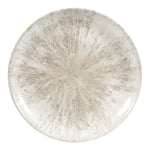 Assiette Plate Agate Gris Céramique Porcelaine Vitrifiée Ø 26 CM - CHURCHILL