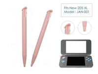 2 x Pink Stylus for New Nintendo 2DS XL/LL Plastic Replacement Parts Pen