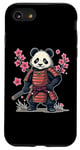 iPhone SE (2020) / 7 / 8 Panda Samurai Warrior Cherry Blossoms Japanese Cute Kawaii Case