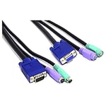 Cablematic - Cable VGA 3m Clavier Souris ATX (M/H)