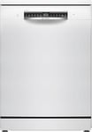 Bosch SMS4EMW01F, Série 4, Lave-vaisselle 60 cm, Pose libre, Blanc