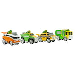 TEENAGE MUTANT NINJA TURTLES 71140 TMNT Leonardo, Michelangelo, Donatello and Raphael Vehicles Diecast Shell Riders Set