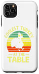 iPhone 11 Pro Max Thanksgiving Toddler Coolest Turkey At The Table Dinner Case