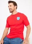 Tu Official FA England Red Football Crest T-Shirt XXL Xxl male