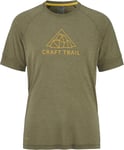 Craft Men's Advance Trail Wool Short Sleeve Tee  Rift Melange, S