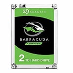 Seagate BarraCuda 2 TB Internal Hard Drive HDD  3.5 Inch SATA 6 GB/s 7200 RPM