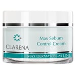 Clarena Max Sebum Control BALANCING MATTING Cream Mixed, Oily Acne Skin 50ml