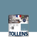 Tollens Peinture extérieure multisupport - Ultra résistante Haute qualité - Satin - Bleu Iceberg - 2L = 28m2