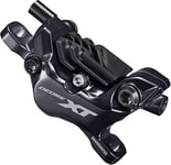 Shimano Deore XT BR-M8120 XT 4-piston calliper, post mount, without adapters, front or rear, Black