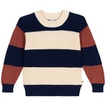 Petit Bateau Stripete Strikkegenser Marineblå | Marineblå | 8 years