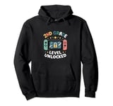 Kids Game Gaming 2nd Grade Level Unlocked First Day Boys Pullover Hoodie