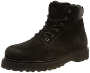 Tommy Jeans Homme Bottes Bottines Courtes à Lacets, Noir, 44 EU