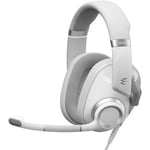 Epos H6 Pro Casque Audio Fermé avec Micro - Arceau Léger – Soulever pour Mettre en Sourdine - Casque Micro Confortable pour PC, MAC, PS4, PS5, Xbox Série X, Xbox One, Nintendo Switch (Blanc)