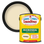 Sandtex Microseal Smooth Masonry Paint Oatmeal 5L