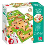 Goula Robin Rabbit éducatifs pour Enfants-Dès 3 Ans-français-Jeu coopératif, 55261, Multicolore