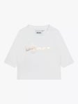 BOSS Baby Logo Long Sleeve T-Shirt, White