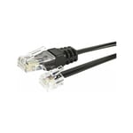 Exertis Connect - Cordon de raccordement téléphonique RJ11/ RJ45 - 1 m (ECF-284998)