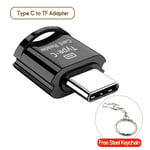 Lecteur De Carte Mémoire Intelligent Otg Pour Samsung,Huawei,Xiaomi Mini,Adaptateur Haute Vitesse Micro Usb 2.0 3.0,Adaptateur Tf De Type C Vers Micro-Sd - Type A1