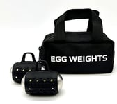 Egg Weights Hand Dumbbell Sets for Men and Women (Each Weight is Half The Total Set Weight) (3.0 lb Cardio Max with Carrying Case)