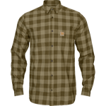 Härkila Skandinavisk L/S-Skjorte Herre Dark olive check M