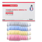 NOPAN-INK - Toner x4 TN-610 (TN610) Noir + Cyan + Magenta + Jaune compatible pour Konica Minolta LD 6500 C5500 C6500 C6500