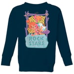 The Flintstones Rock Stars Kids' Sweatshirt - Navy - 9-10 Years - Navy