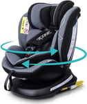 360 Swivel Baby Car Seat with ISOFIX, Group 0+1/2/3 (0-36 Kg), Approx 0-12 Years