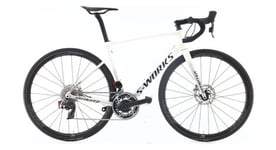 specialized tarmac sl6 s works carbone axs 12v    blanc   velo de route   specialized   bon etat