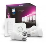 Philips Hue Starter kit -paket, White and Color ambiance, E27