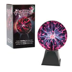 Touch Sensitive & Sound Plasma Ball Lamp Static Glowing Light 6" Sphere Gift NEW