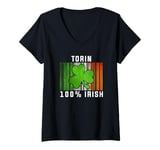 Womens Torin Irish Family Name V-Neck T-Shirt