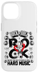 Coque pour iPhone 14 Rock and Roll Graphic Tees - I Love Rock N' Roll Designs