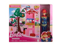 Barbie Career Fire Fighter Playset