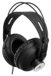 Casque Audio DJ Professionnel Ecouteur Studio Stereo Moniteur Rembourré Noir