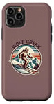 iPhone 11 Pro Retro Vintage Wolf Creek Colorado Ski Resort Winter Skiing Case