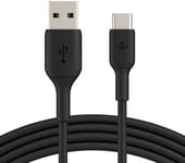 Belkin Boost Charge USB-A til USB-C-kabel - Svart 15 cm