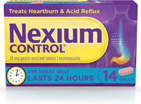 Nexium Control Heartburn and Acid reflux relief tablets (Pack of 14)