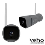 VEHO CAVE FULL HD 1080P OUTDOOR WIRELESS IP CAMERA | FIXED - GREY - VHS-010-OC  