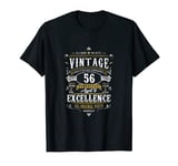 Vintage 56th Birthday Gift for Men Dad Age 56 T-Shirt