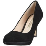 Buffalo London 109-3499 KID SUEDE 109018, Escarpins femme, Noir (black 01), 41