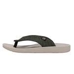 Hey Dude Homme Milo Flip Flops, Sauge, 48 EU